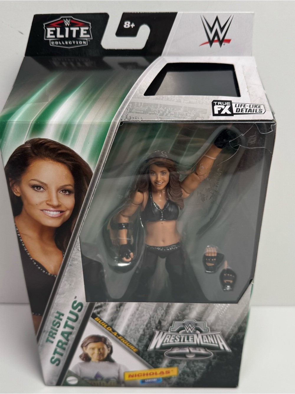 WWE Elite Collection Trish Stratus WrestleMania Figure Mattel